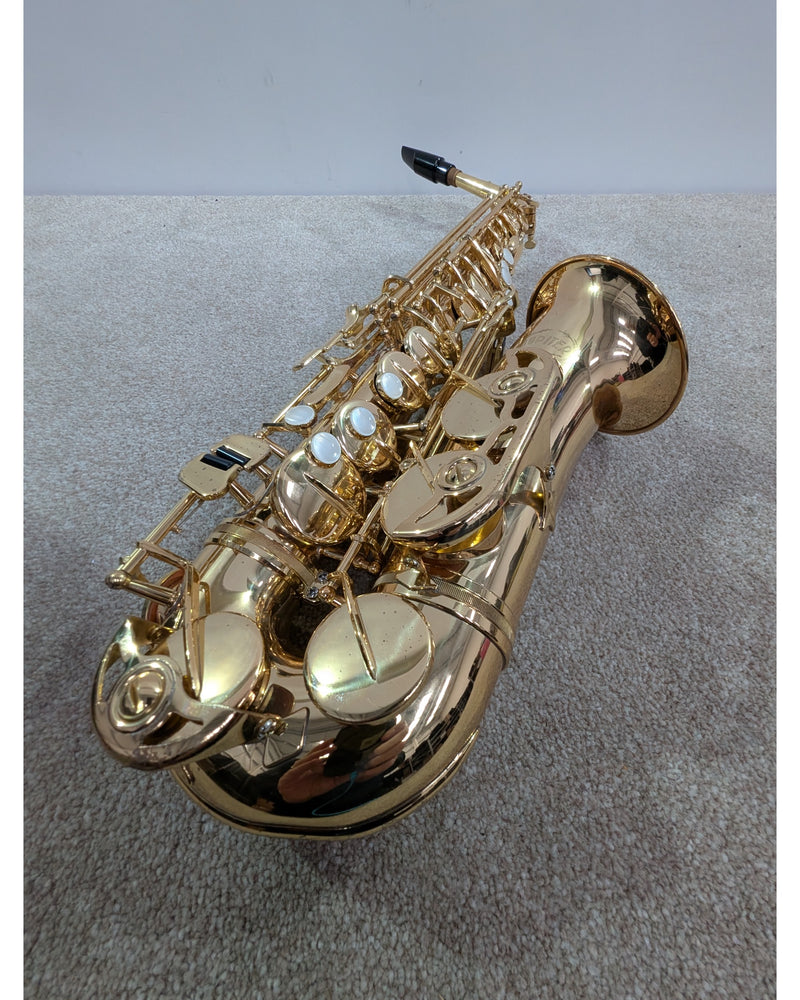 Jupiter JAS-567 Alto Saxophone - Saxophone - Gold - Good w/ Soft Case - image 5