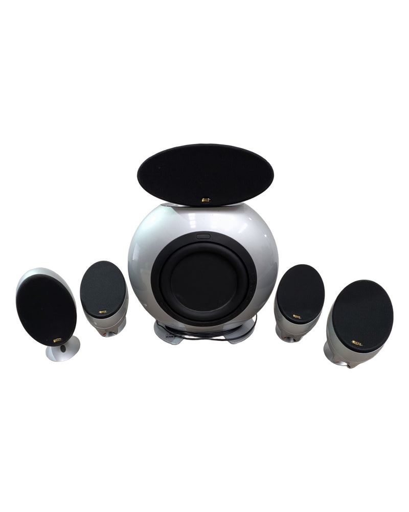 Kef KHT3005 - Hi-Fi Speakers - Silver/Black - Very Good - image 1