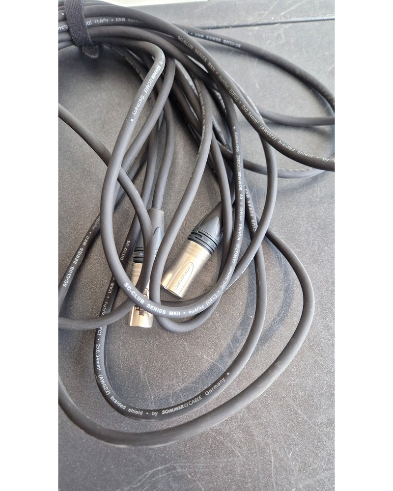 Sommer 25ft Microphone Cable - Black – Microphone Cable - Excellent - Image 7