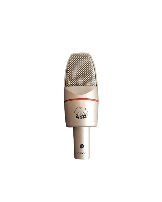 AKG C3000 - Microphone - Silver  - Very Good w/ Soft Case