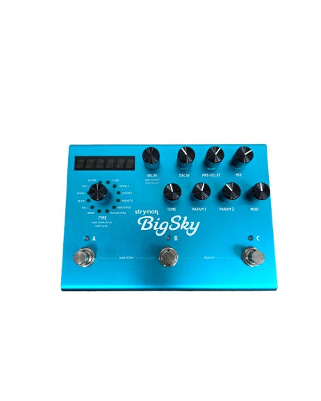 Strymon BigSky - Delay & Reverb Pedals - Blue - Excellent