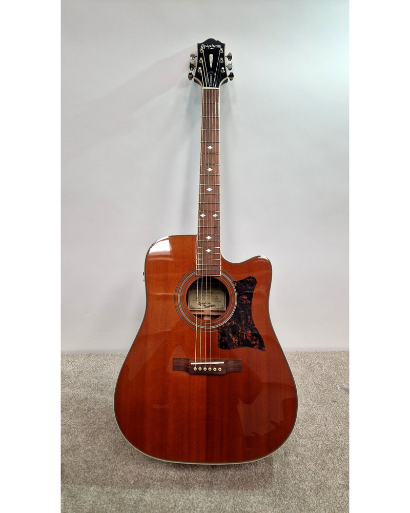 Epiphone DR-500MCE - Acoustic Guitar - Natural - Excellent w/ Soft Case - image 2