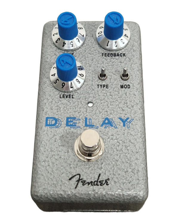 Fender Hammertone Delay Effects Pedal - Grey - Delay Pedal - Excellent