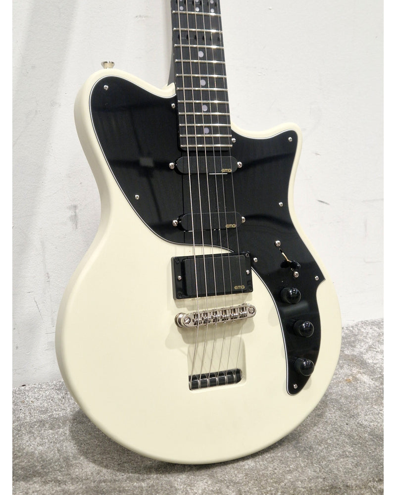 Ciari Ascender Trio (with EMG pickups) - Electric Guitars - White - Mint w/ Travel Bag - Image 10