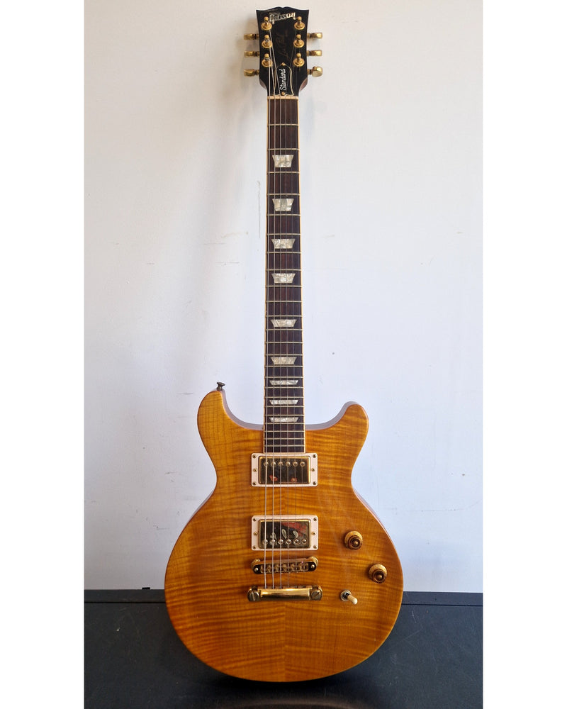 Gibson Les Paul Standard Double Cutaway - Electric Guitars - Sunburst - Good w/ Hard Case & Tuner, Picks - Image 2