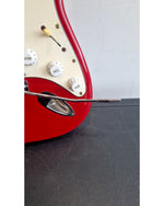 Squire Stratocaster 1995 - Red - Made IN China Electric Guitar - Classic Design - Good w/ Soft Case - Image 8