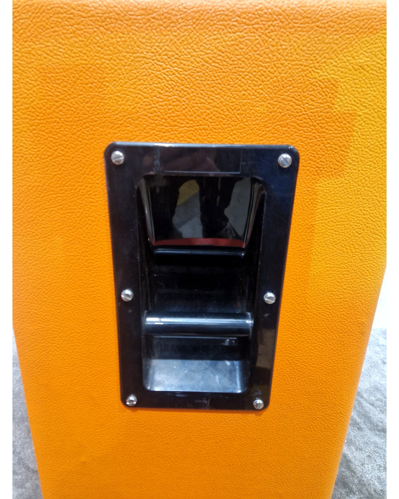 Marshall Bass Series 800 1984B 4X12 Bass Cabinet - Rare Orange Tolex Edition - Very Good - Image 9