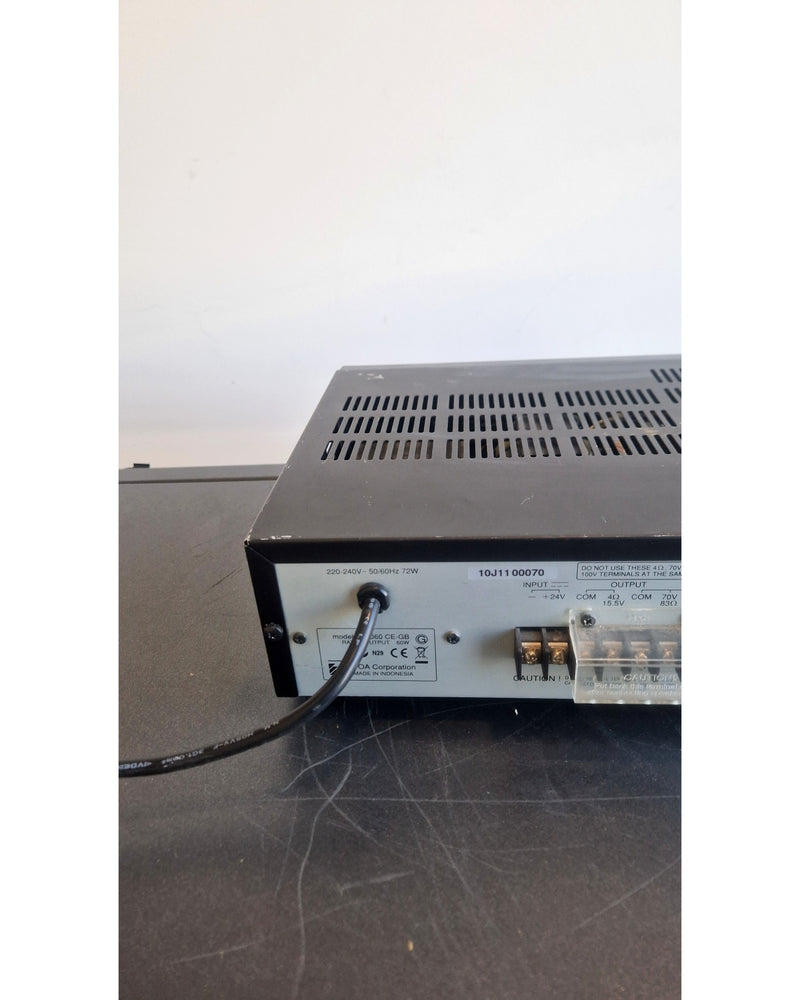 TOA A-2060 - Power Amplifiers - Black - Good - Image 2