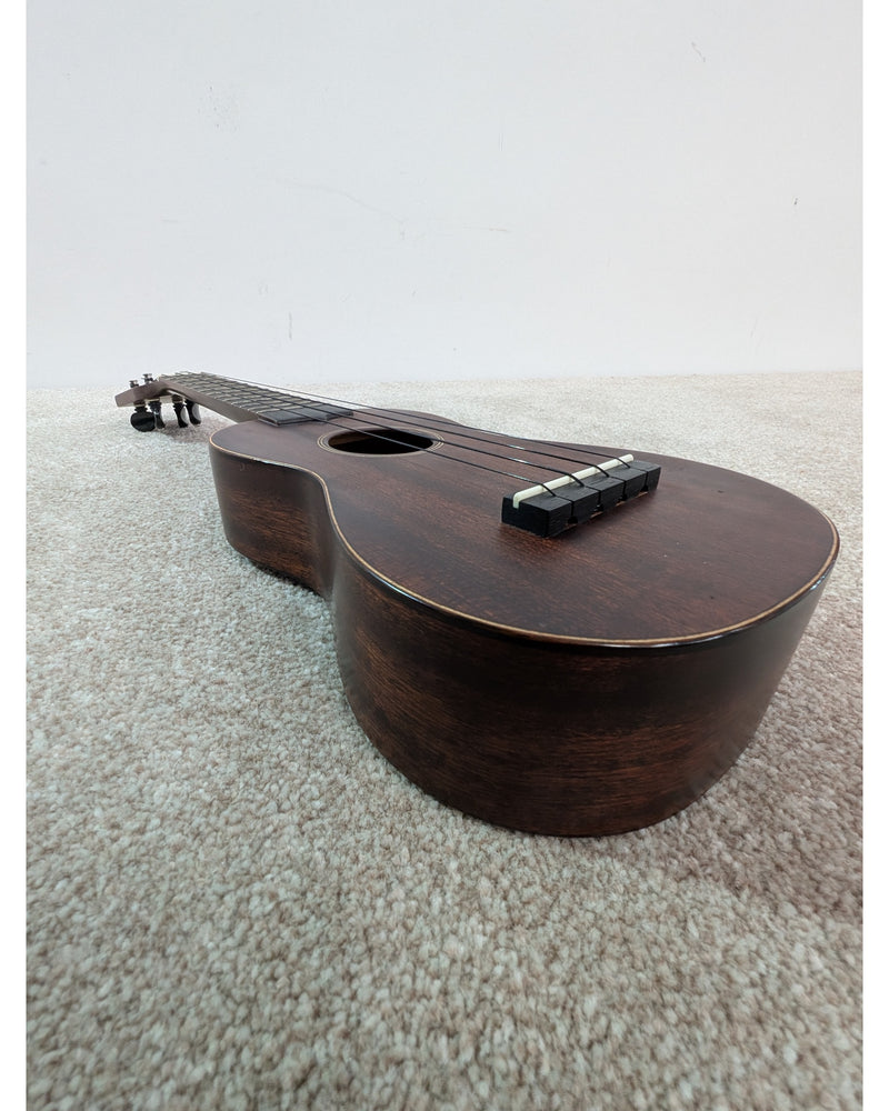 Hamano Ukulele - Ukulele - Natural Brown - Good w/ Soft Case - image 15