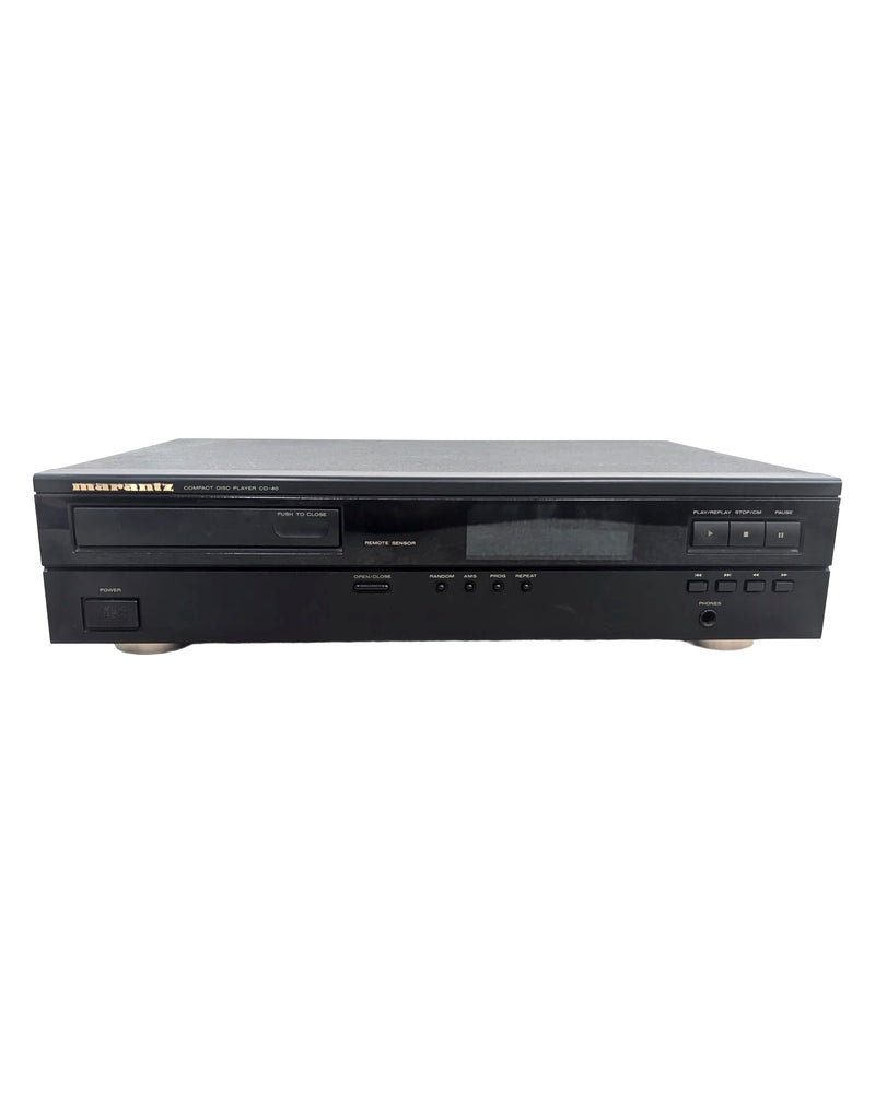 Marantz 74CD40/058 - CD Player - Black - Very Good w/ Manuals - image 1