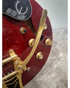 Epiphone Riviera P93 - Semi-Hollow Electric Guitar - Dark Red - Excellent w/ Hard Case - Photo 9