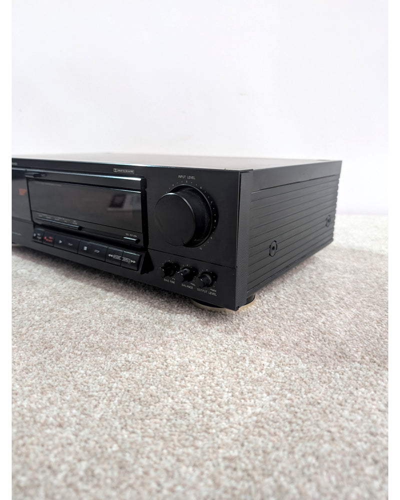 Denon DRM-600 - Cassette Deck - Black - Fair w/ Manuals - image 3