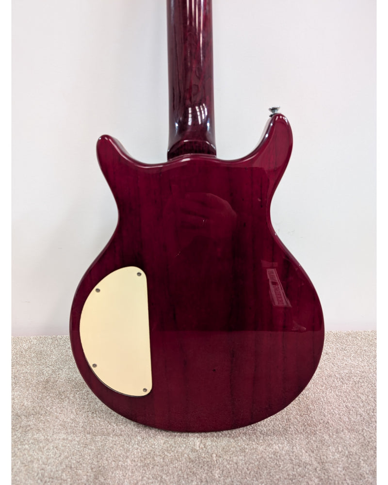 Wolf KT12 - Electric Guitar - Cherry - Very Good w/ Soft Case - image 9