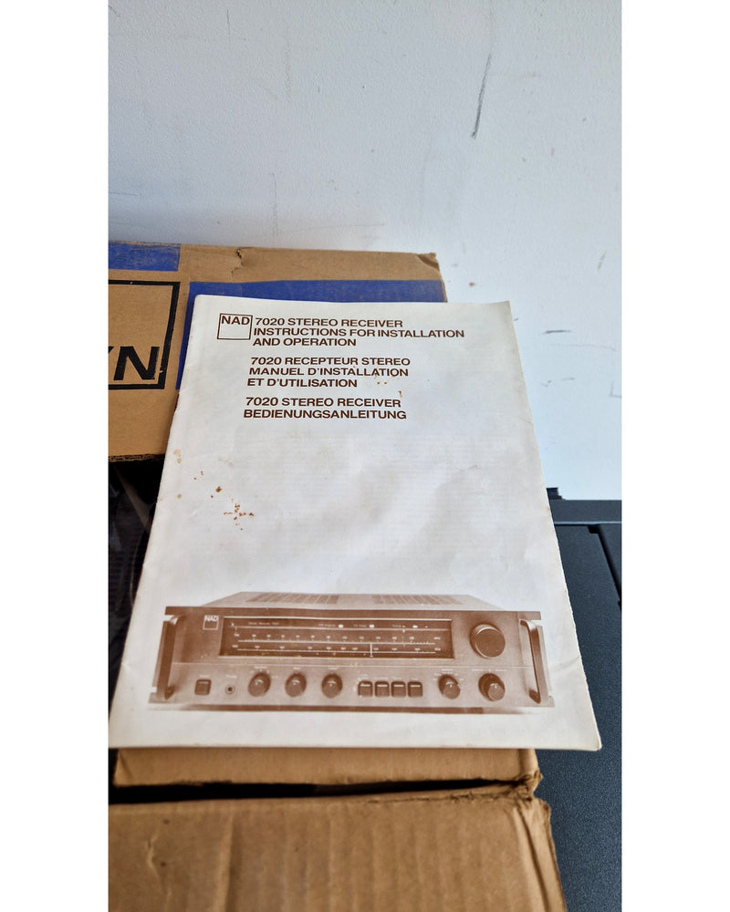 NAD 7020 - Receiver - Good w/ Original Box - image 3