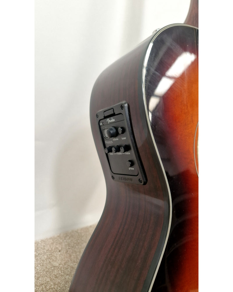 Fender CP-140SE - Acoustic Guitar - Sunburst - Excellent w/ Soft Case & Hard Case - image 4