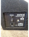 RFA-PM10H Red Fire Audio - 150W Powered Wedge Stage Monitor - Black - Excellent w/ Original Box - Photo 5
