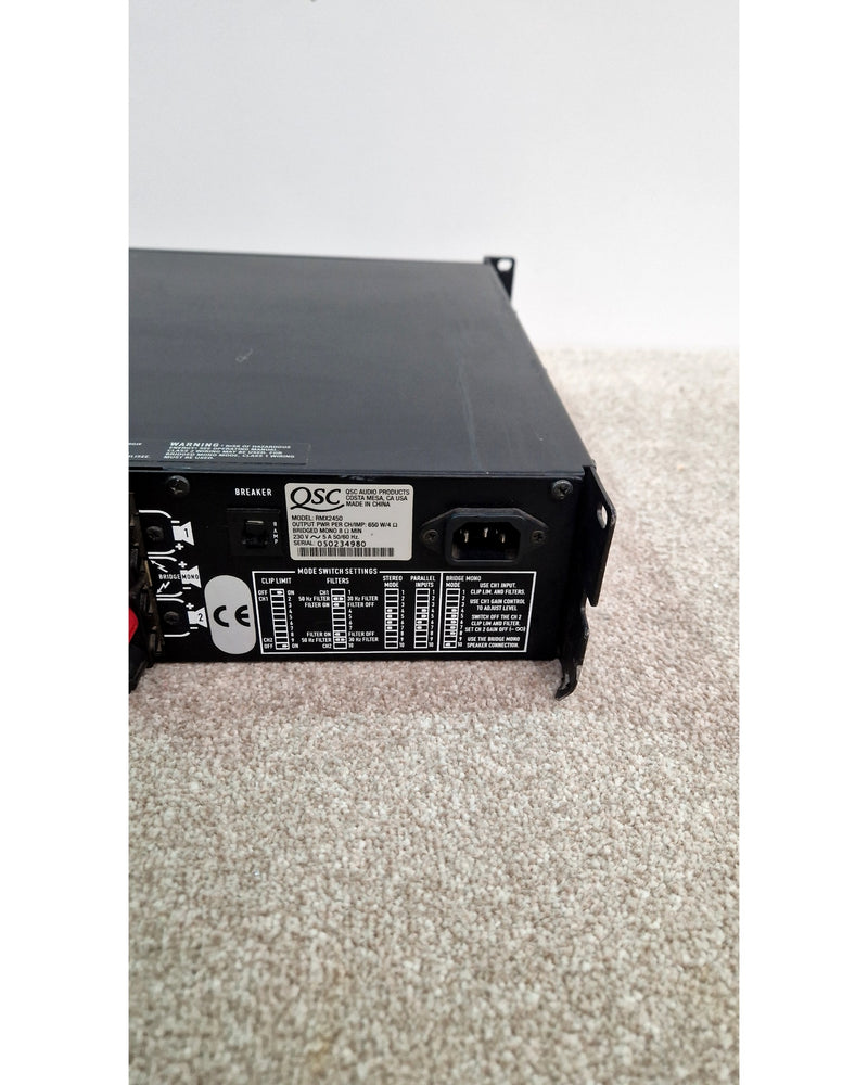 QSC RMX2450 - Power Amplifier - Good - image 4