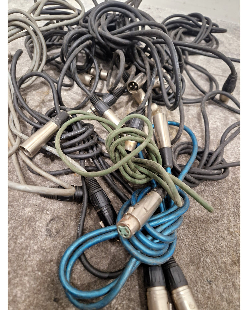 Job LOT OF XLR To XLR Cables - X14 – XLR Cable - Good - Image 4