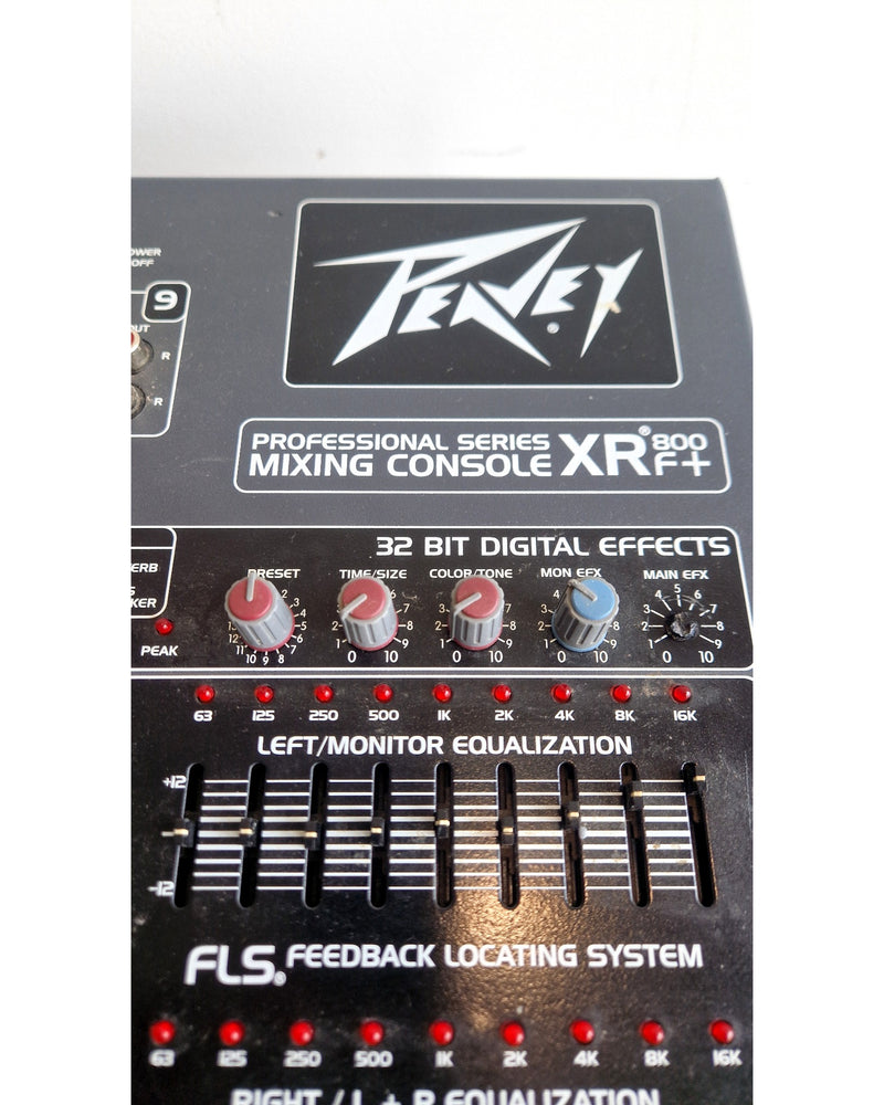 Peavey XR 800F+ - Mixer - Black - Poor - Image 5