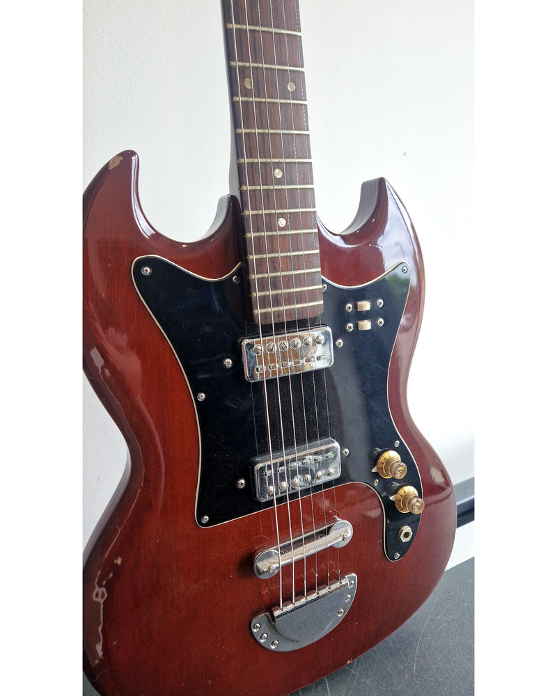 Columbus SG Electric Guitar - Red Electric Guitar - Well-Preserved - Good - Refurbished - Image 11