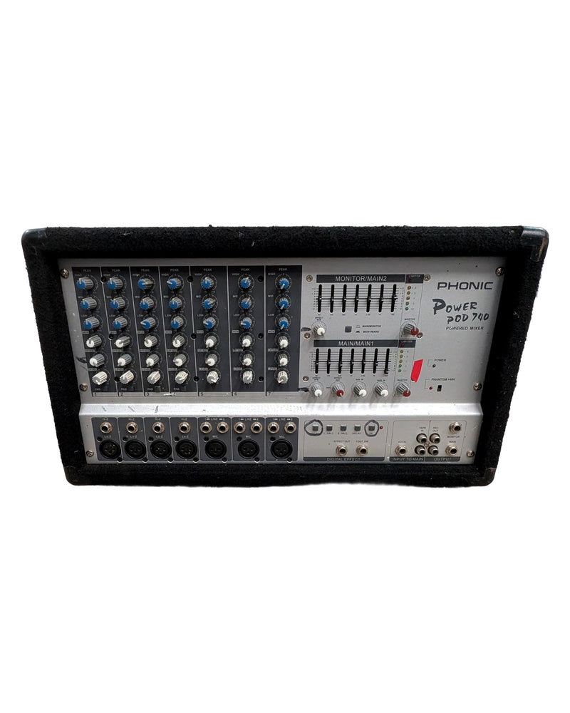 Phonic Powerpod 740 - Mixer - Black - Fair - image 1