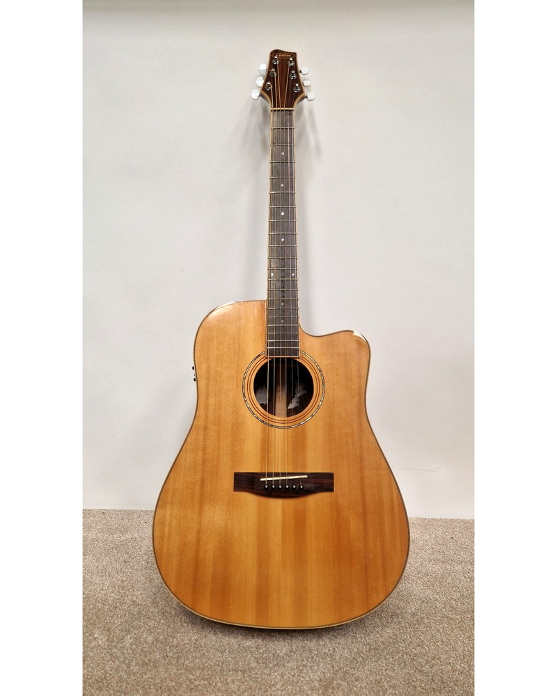 Levin Custom W32 Series - Single Cutaway - Natural - Very Good w/ Hard Case - image 2