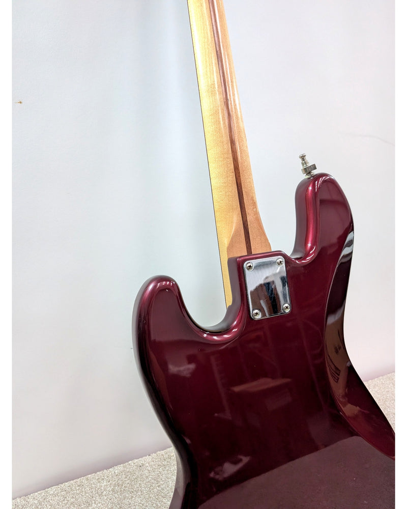 Fender Standard Jazz Bass MIM (1999) - Bass Guitar - Metallic Red - Good - image 4