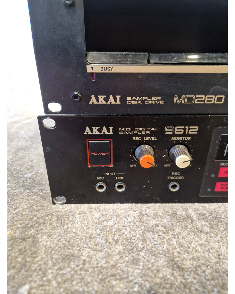 Akai S612 with MD280 - Audio Sampler - Good w/ Manuals - Image 16