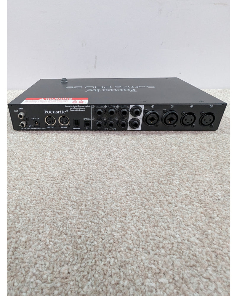 Focusrite Saffire Pro 26 - Audio Interface - Excellent - image 9