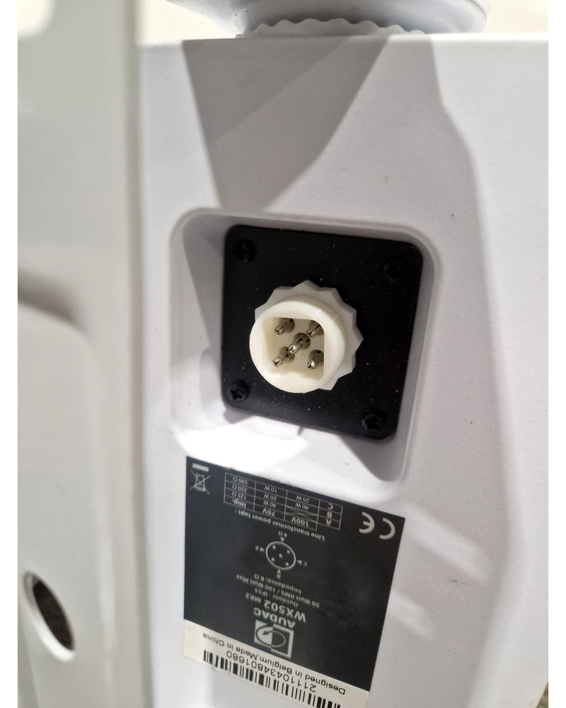 Audac WX502 MK2 - Speakers - Pair - White - Excellent - Image 3