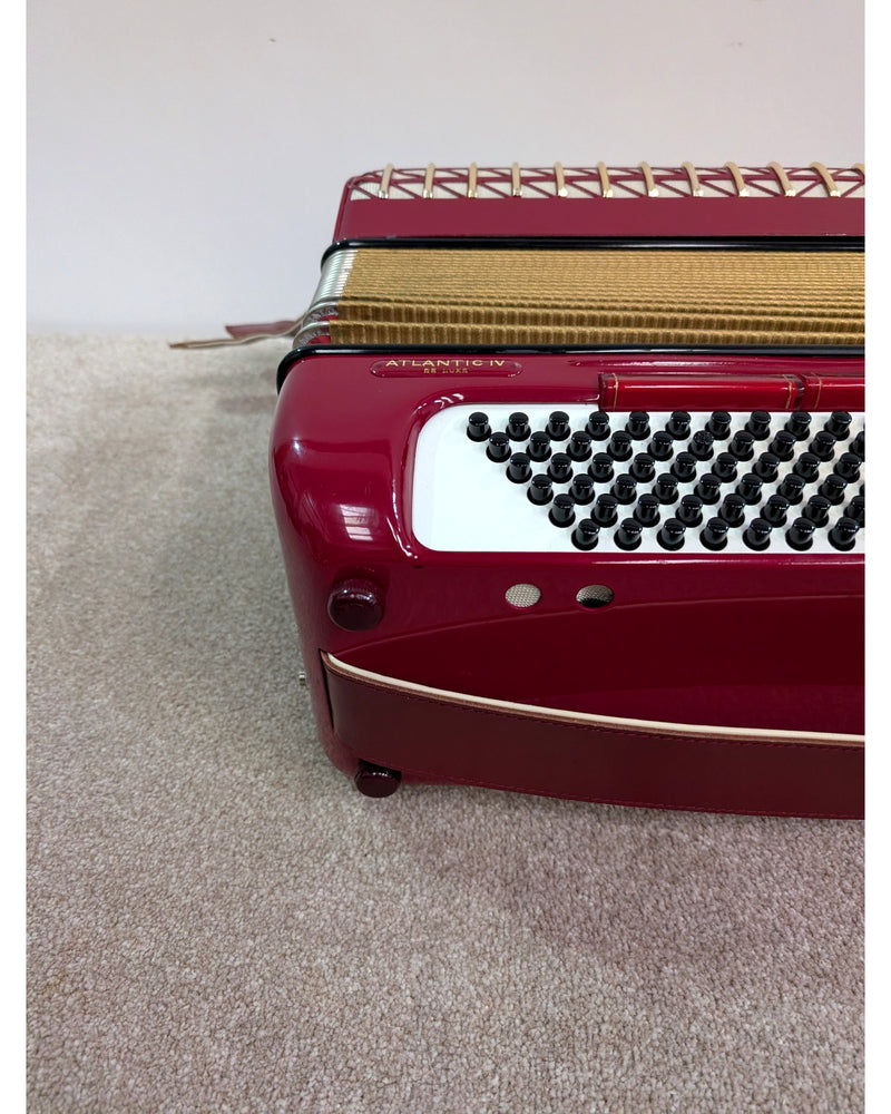 Hohner Atlantic IV Deluxe - Accordion - Red - Fair - image 12