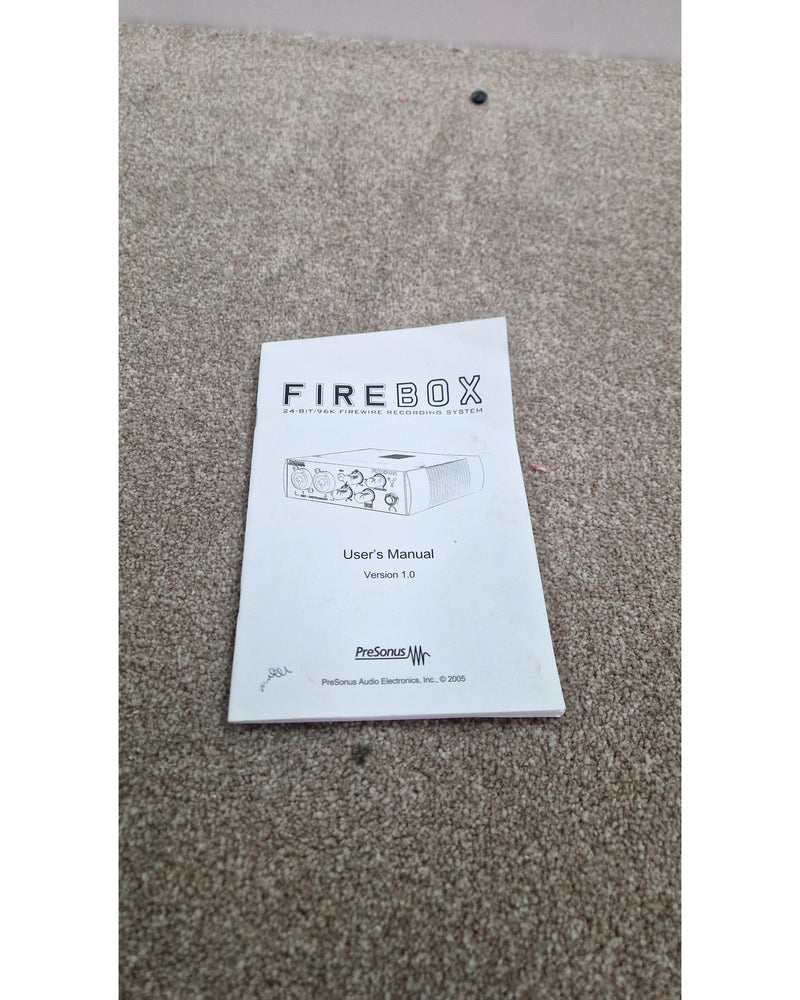 PreSonus Firebox - Audio Interface - Silver - Very Good - image 11