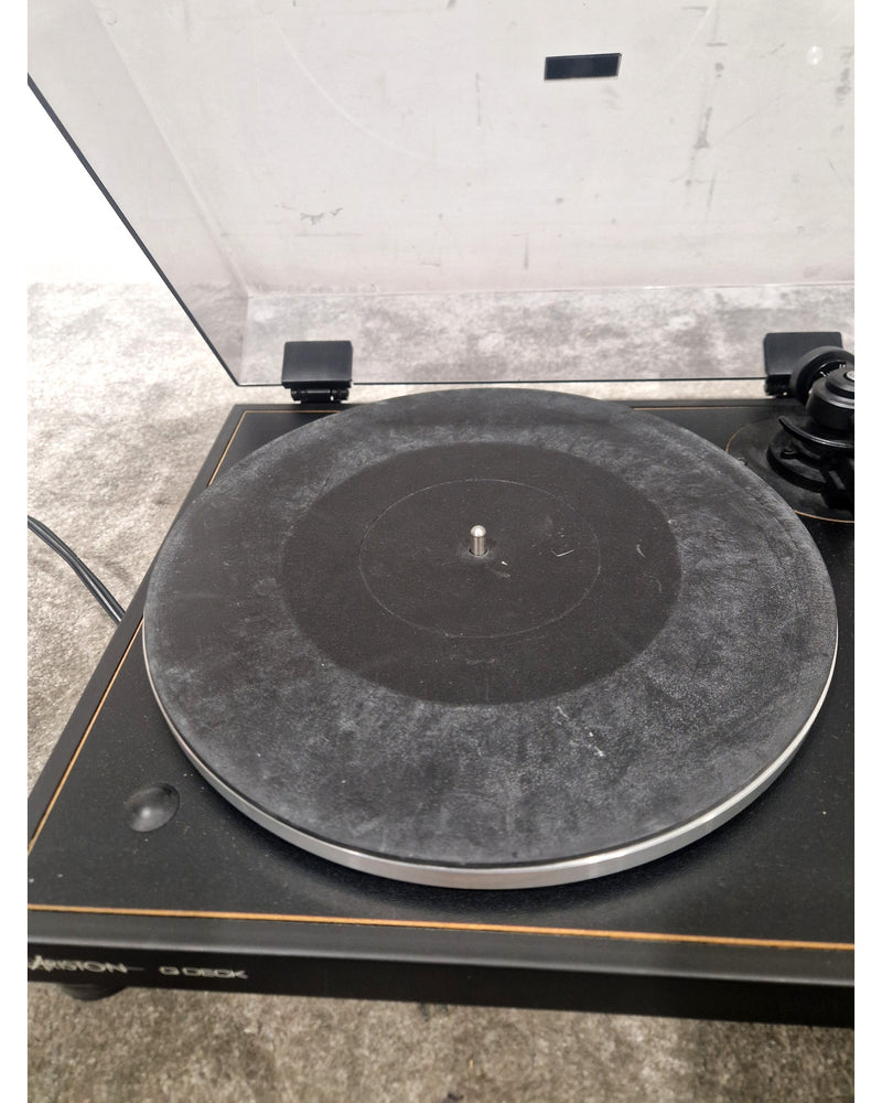 Ariston Q Deck Turntable - Black Turntable - Audiophile Quality - Very Good w/ Original Box & New Needle - Image 11