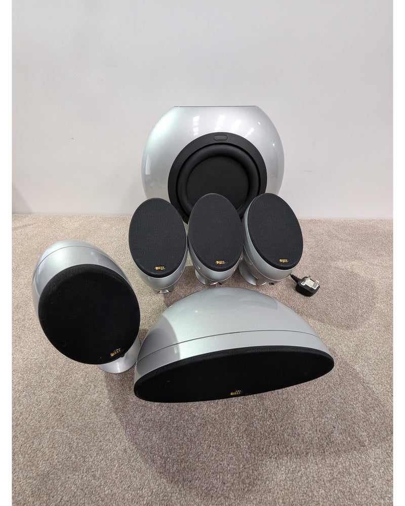 Kef KHT3005 - Hi-Fi Speakers - Silver/Black - Very Good - image 14