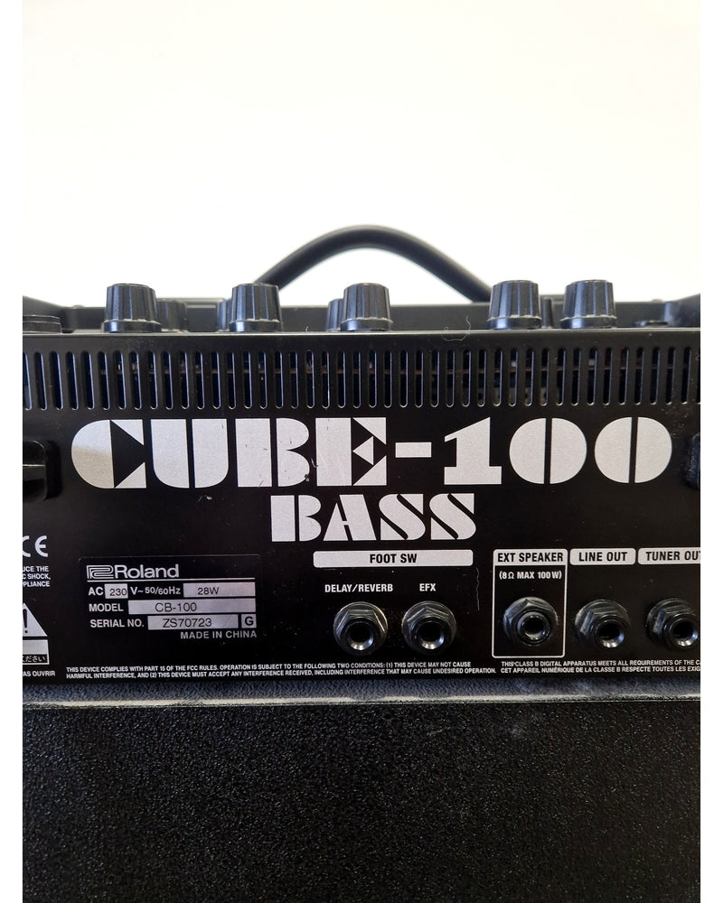 Roland Cube 100 - Bass Amplifier Combo - Black - Spares Or Repair - Image 8