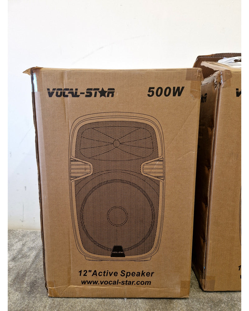 Vocal-Star 1000w PA System - PA Speakers - Pair - Black - Excellent w/ Original Box - Image 17