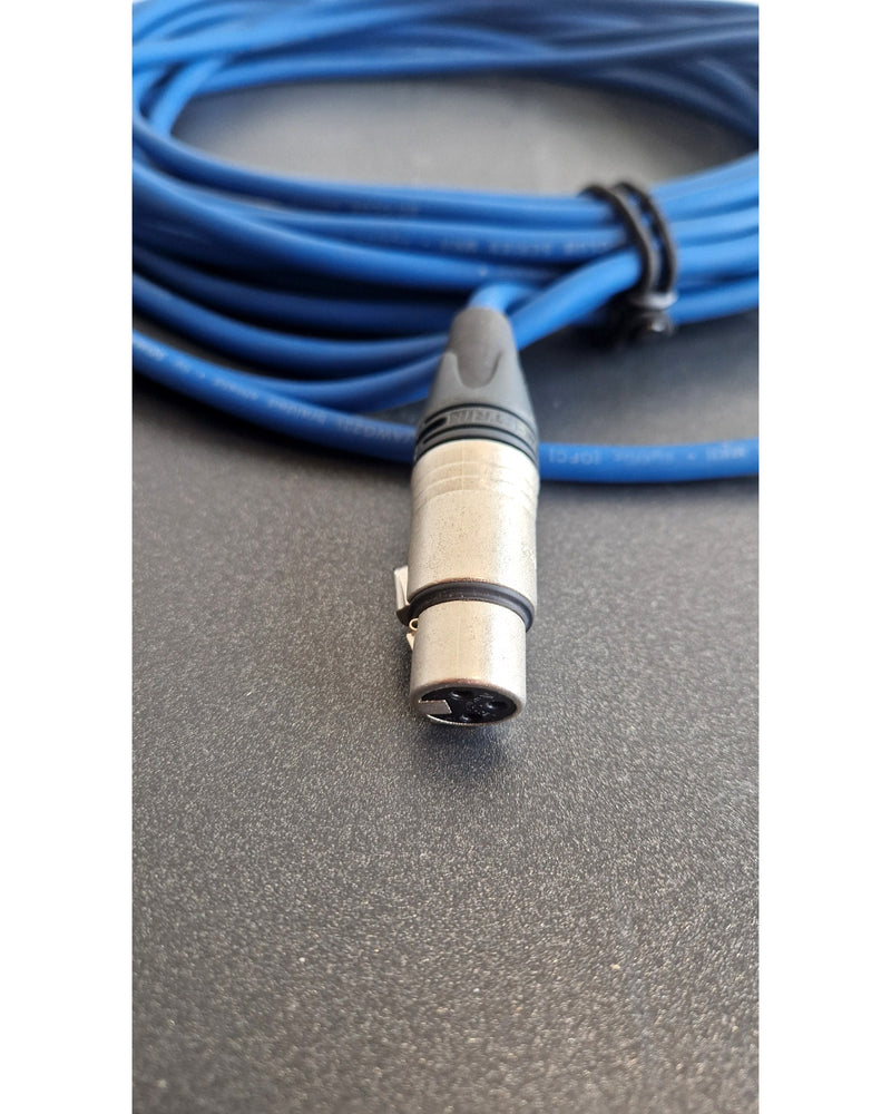 Sommer 25ft Microphone Cable - Blue – Microphone Cable - Very Good - Image 4