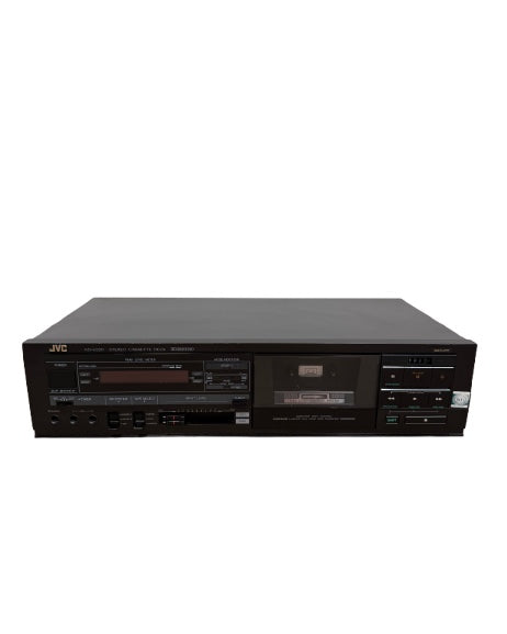 JVC KD-V220 - Cassette Deck - Black - Poor - Image 1