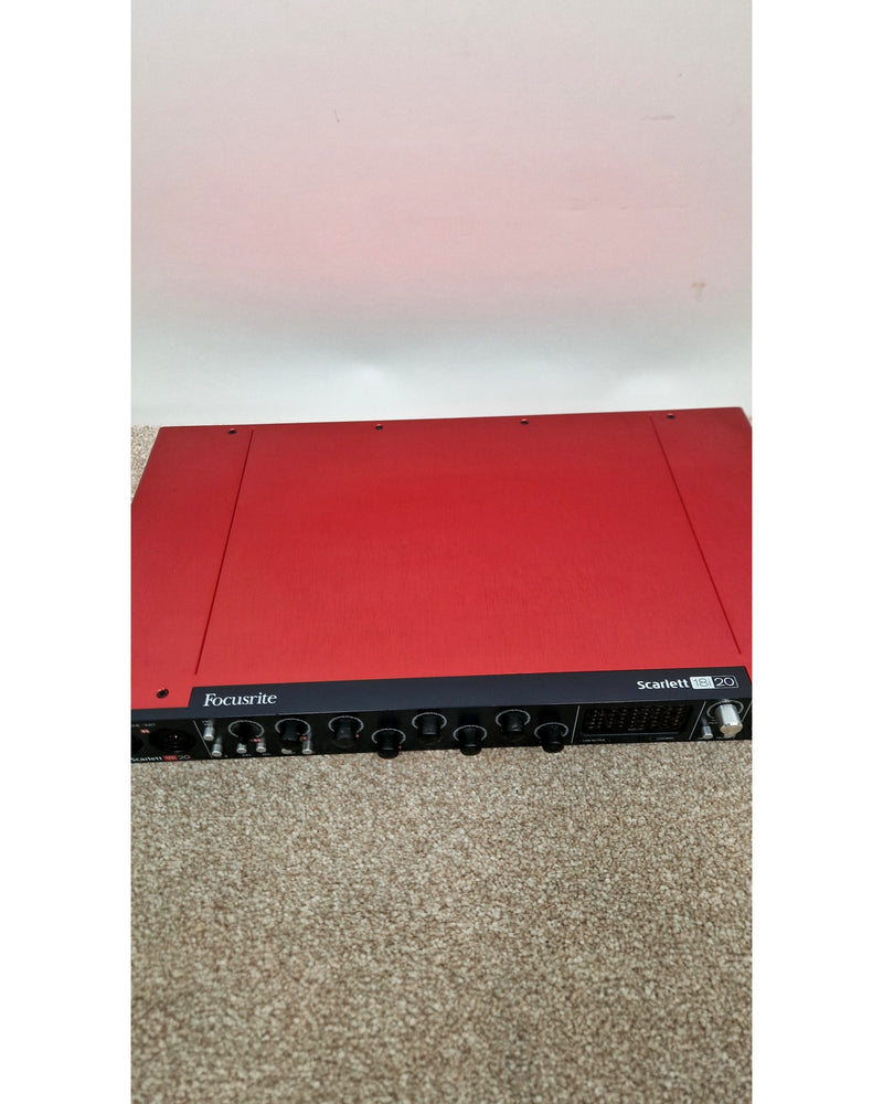 Focusrite Scarlett 18i20 1st Gen - Audio Interface - Red - Good w/ Original Box - image 11