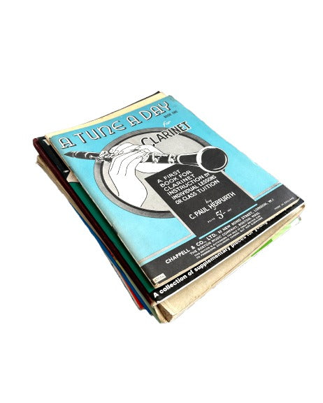 Selection of music scores - Clarinets & Flutes - Good - Image 1