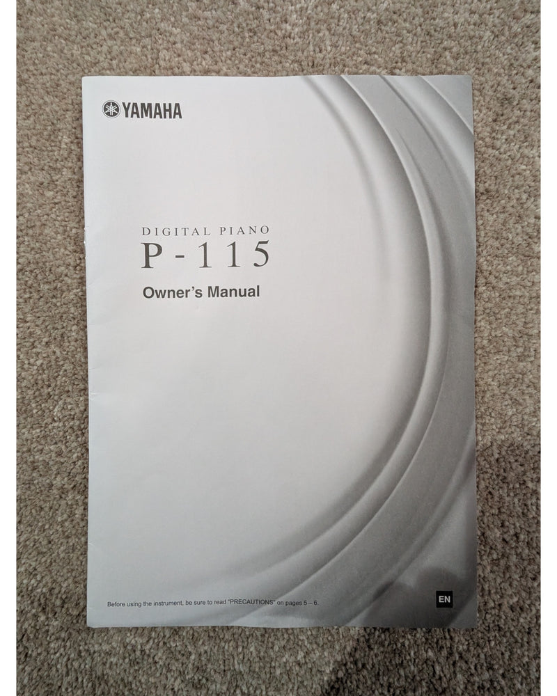 Yamaha P-115 - Digital Piano - Black - Very Good w/ Power Supply - image 17