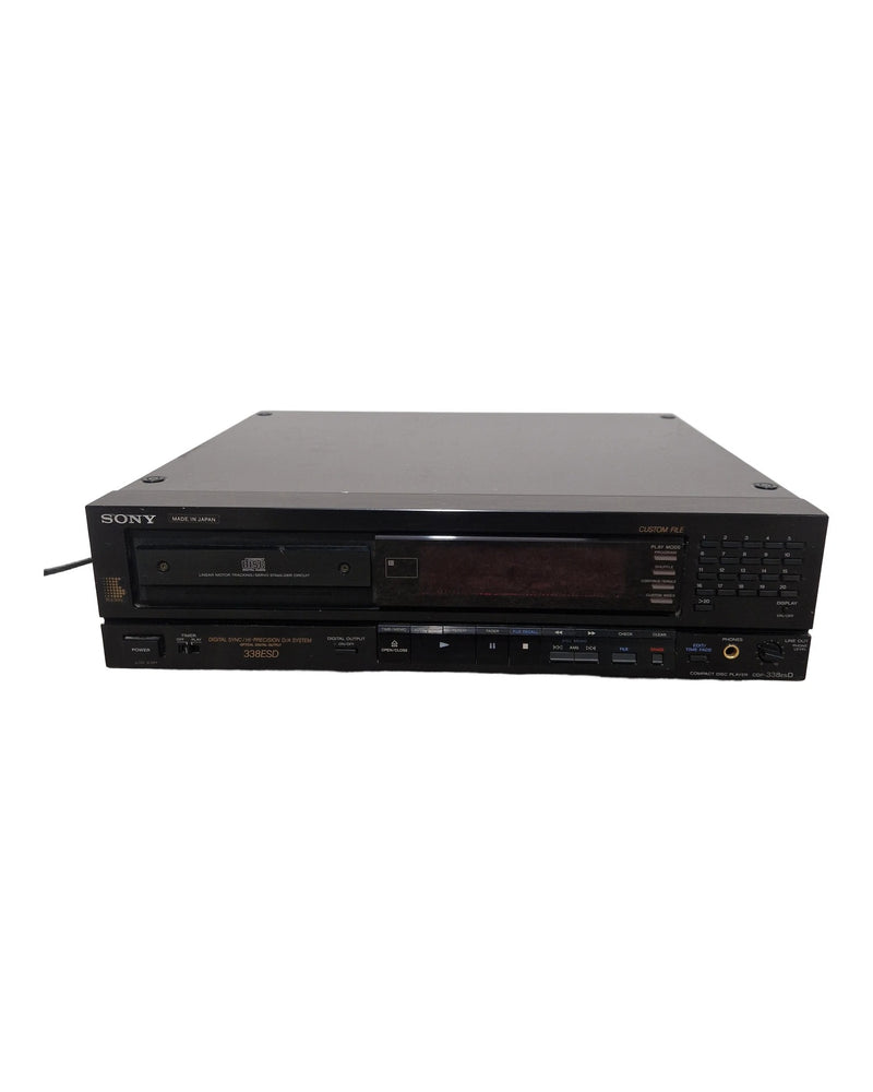 Sony CDP-338ESD - CD Player - Black - Excellent - image 1