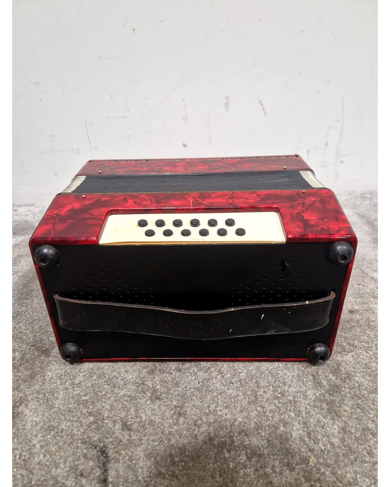 Galotta 12 Bass Accordion - Red – Accordion - Fair w/ Hard Case - Image 8