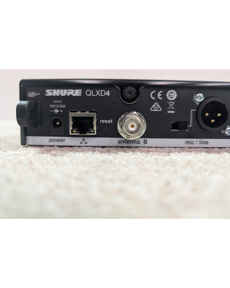 Shure QLXD4 - Wireless System - Black - Excellent w/ Manuals, Power Supply, Antennas - image 9