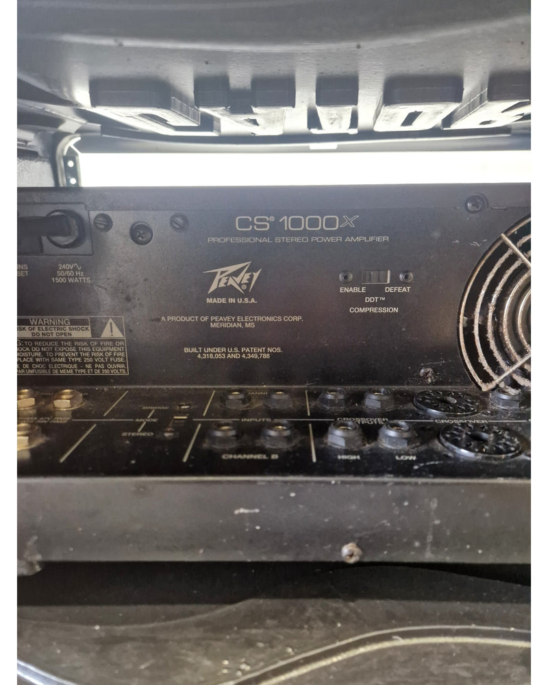 Peavey CS 1000x - Power Amplifiers - Fair - Image 7