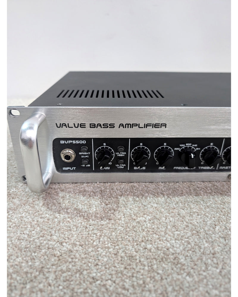Bugera BVP5500 - Bass Amplifier - Black/Silver - Very Good w/ Original Box & Manuals - image 4