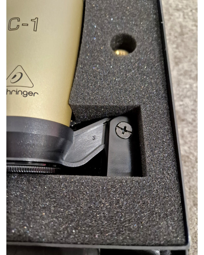 Behringer C-1 - Studio Condenser Microphone - Excellent w/ Hard Case, Original Box & Manuals - Image 7