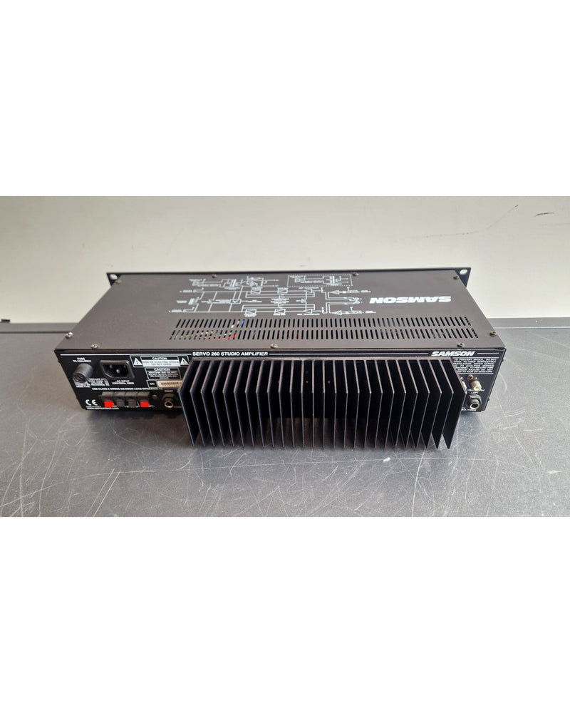Samson Servo 260 - Power Amplifiers - Excellent w/ Manuals & Original Box - Image 4