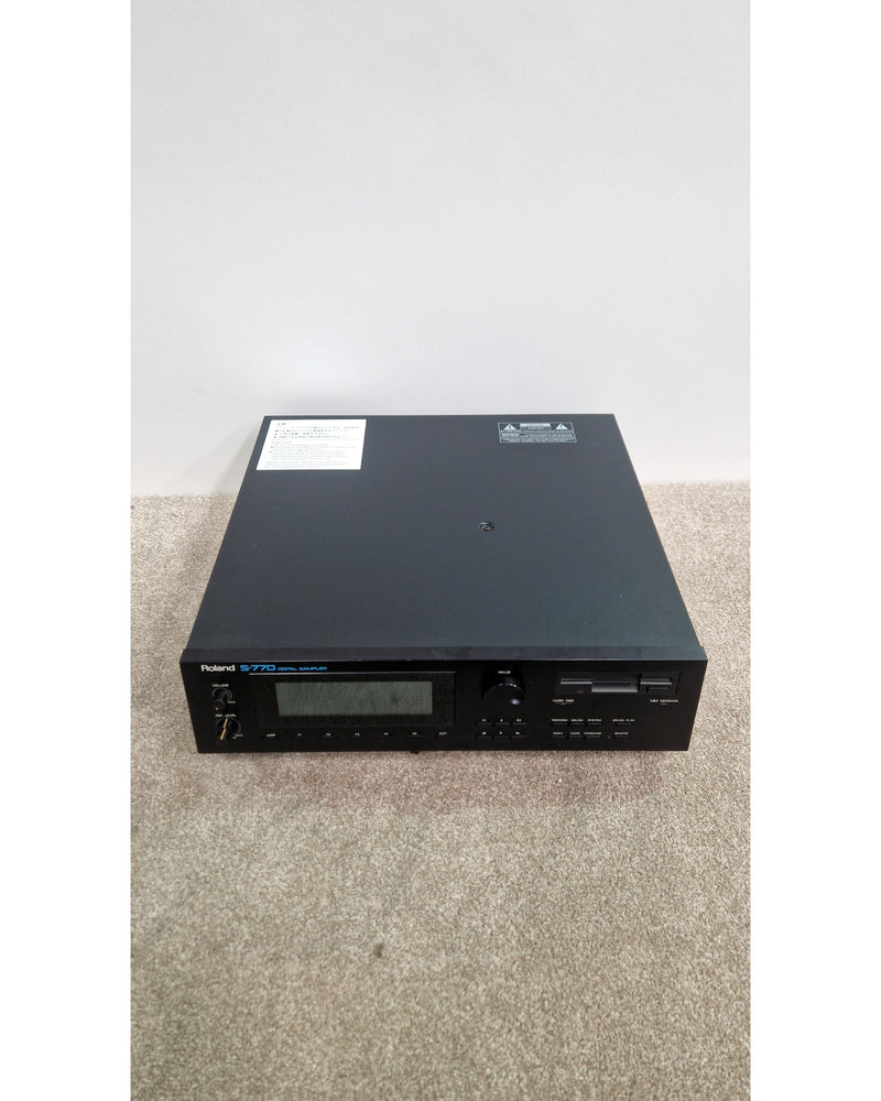 Roland S-770 - Samplers & Sequencers - Black - Fair - image 5