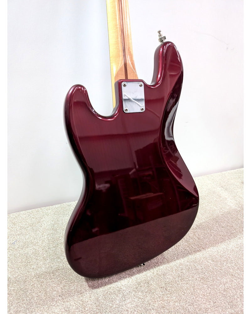 Fender Standard Jazz Bass MIM (1999) - Bass Guitar - Metallic Red - Good - image 3